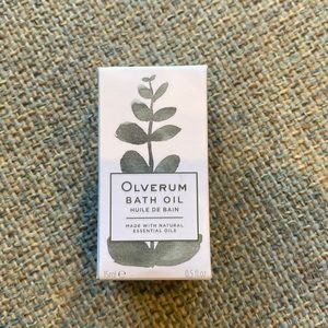 New in box. Olverum bath oil.